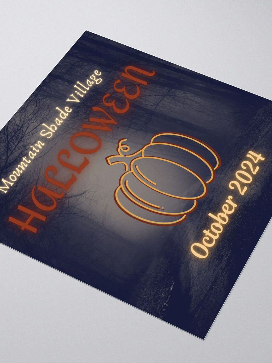 2024 Halloween Party Pumpkin Sticker product image (7)