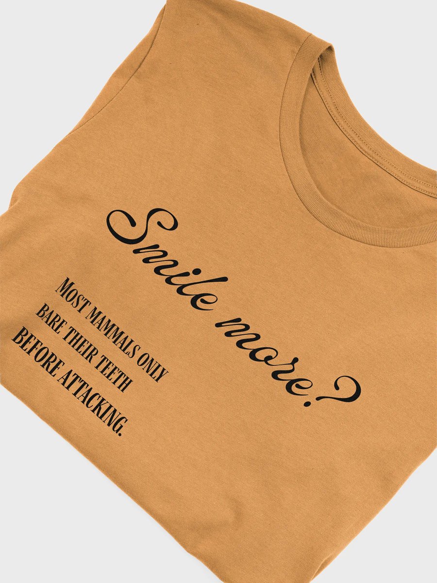 "Smile" Feminist Teeth-Baring Tee product image (4)