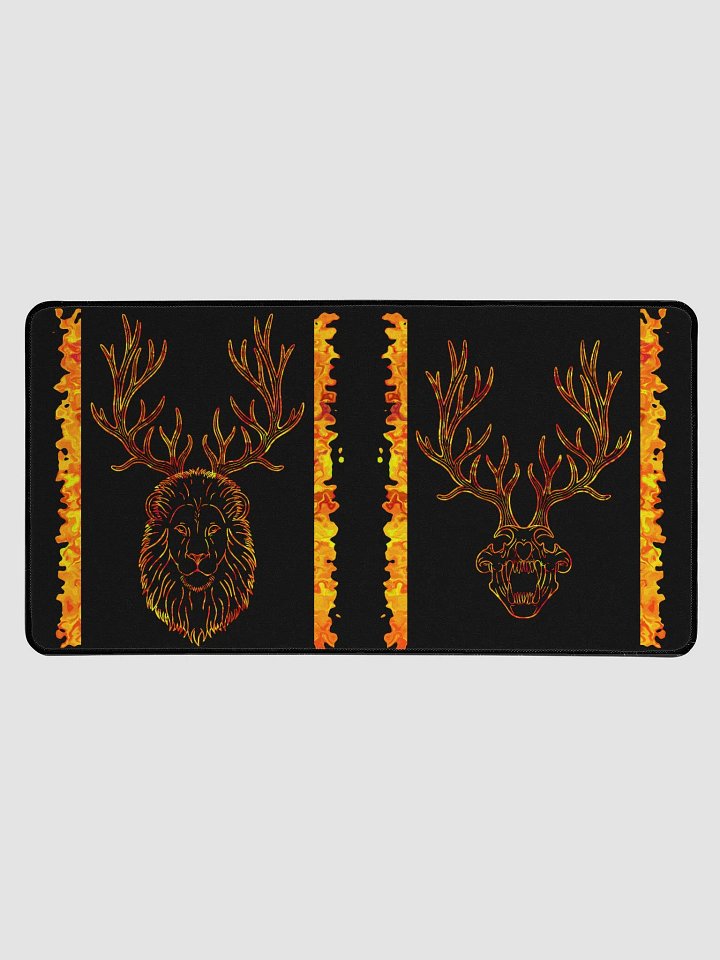 Red DeLio Desk Mat product image (1)
