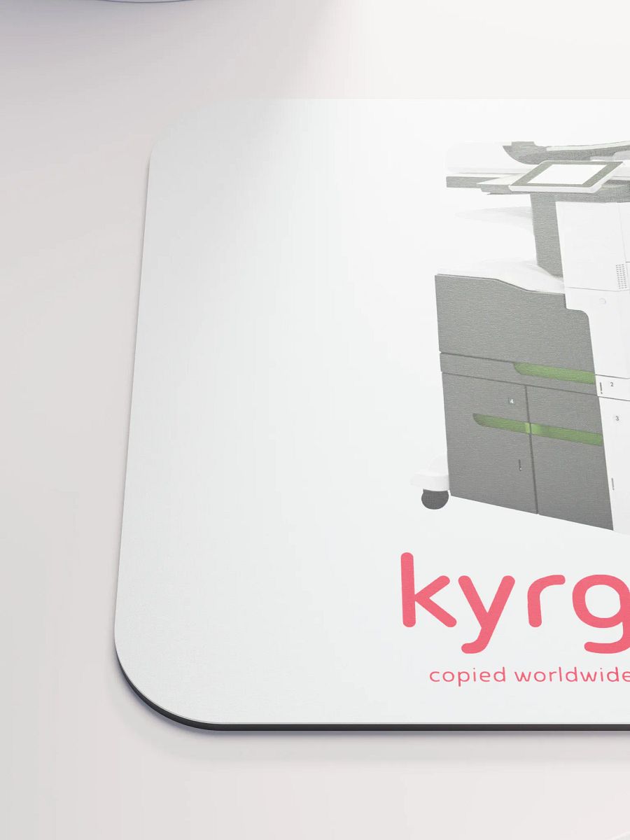 Kyrgyz - Copied Worldwide Copy Machine Mouse Pad product image (6)