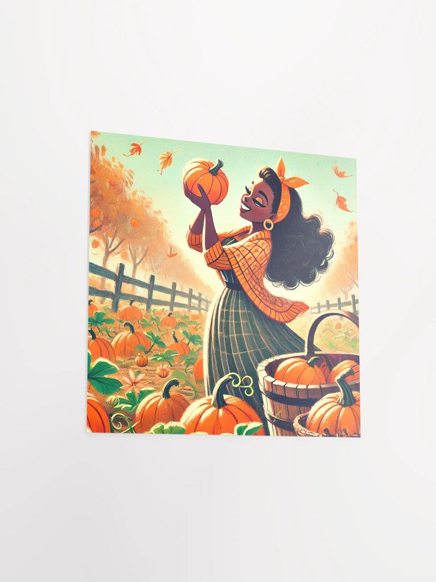Autumn Pumpkin Patch Premium Matte Poster product image (13)