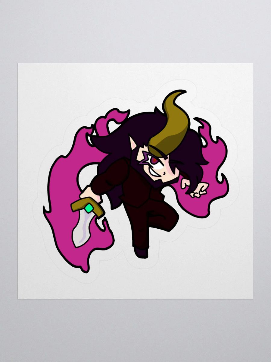 Devilish Swordsman Sticker product image (10)