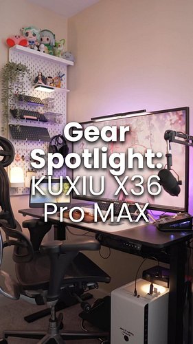 This is the KUXIU X36 Pro MAX — a magnetic iPad desk arm with wireless charging. Made from CNC-machined aluminum, it charges,...