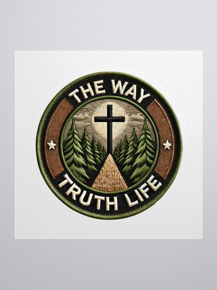 The Way, the Truth, and the Life Sticker product image (1)