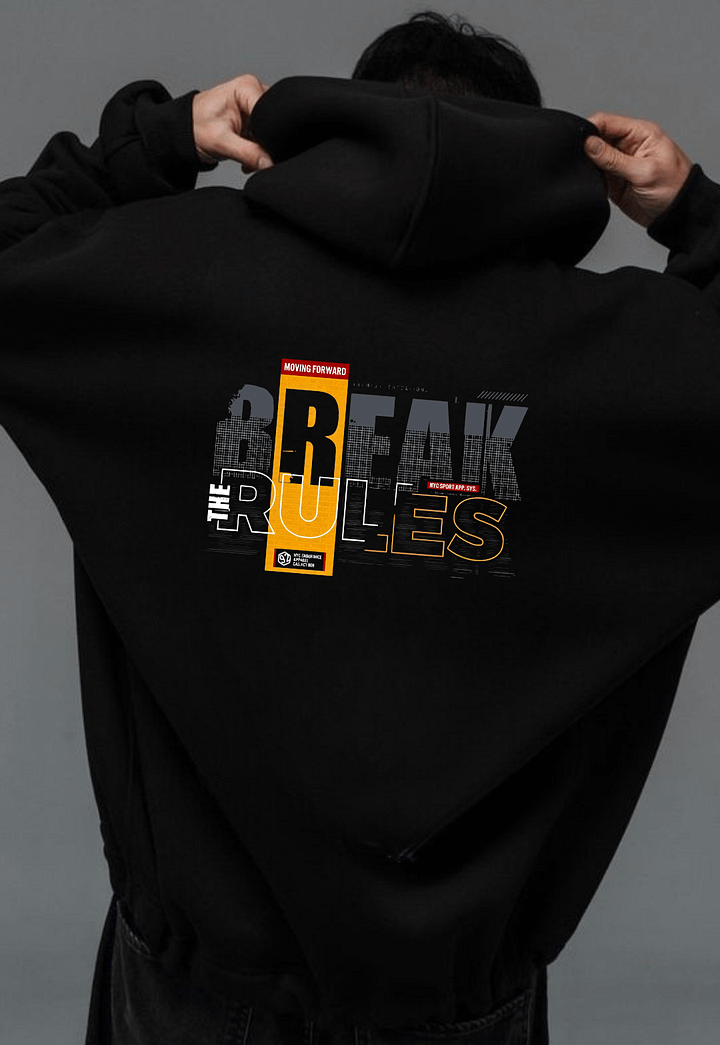 Break The Rules Urban Hoodie product image (1)