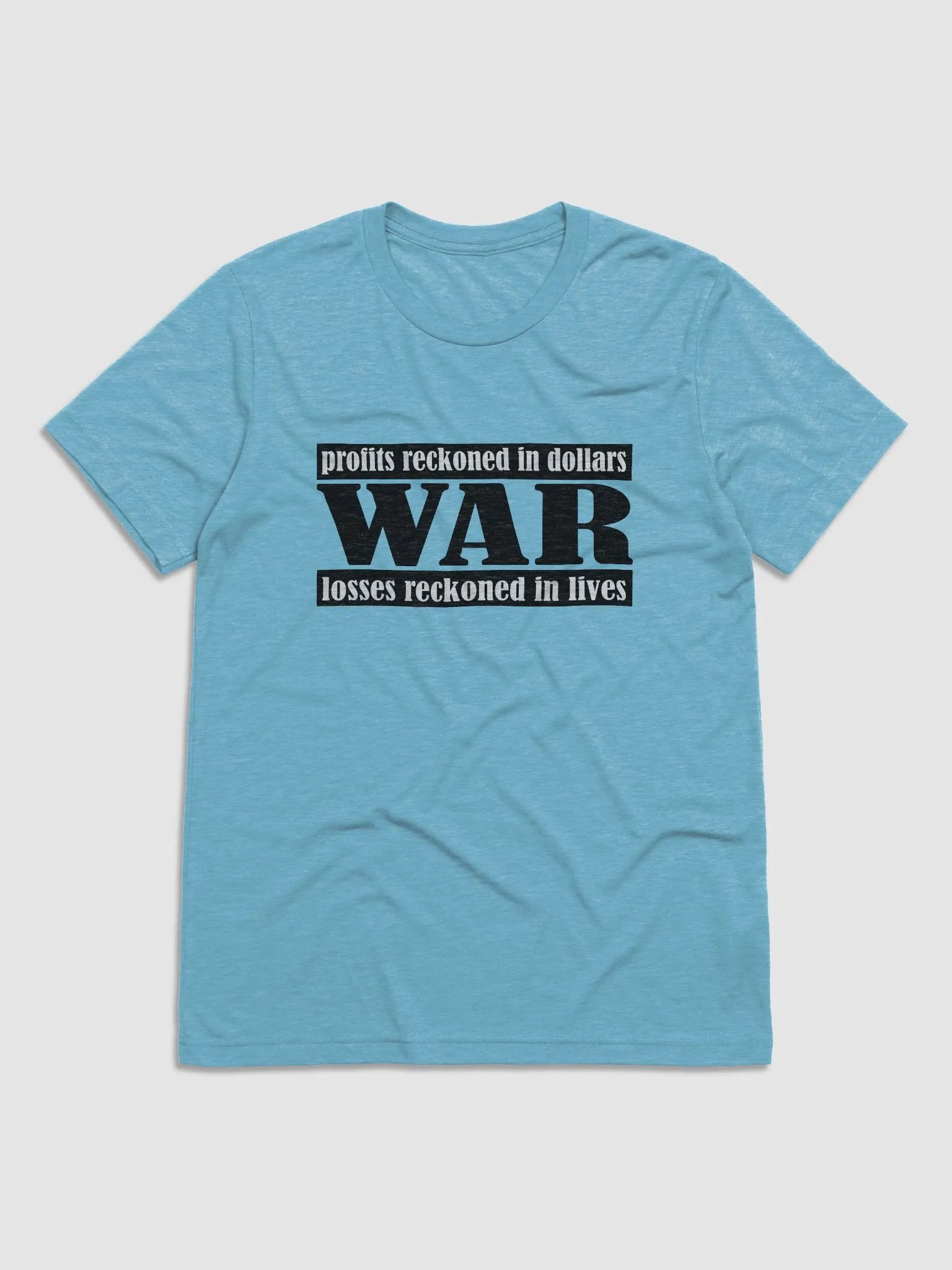 The Cost Of War - Bella+Canvas Triblend Short Sleeve T-Shirt product image (2)