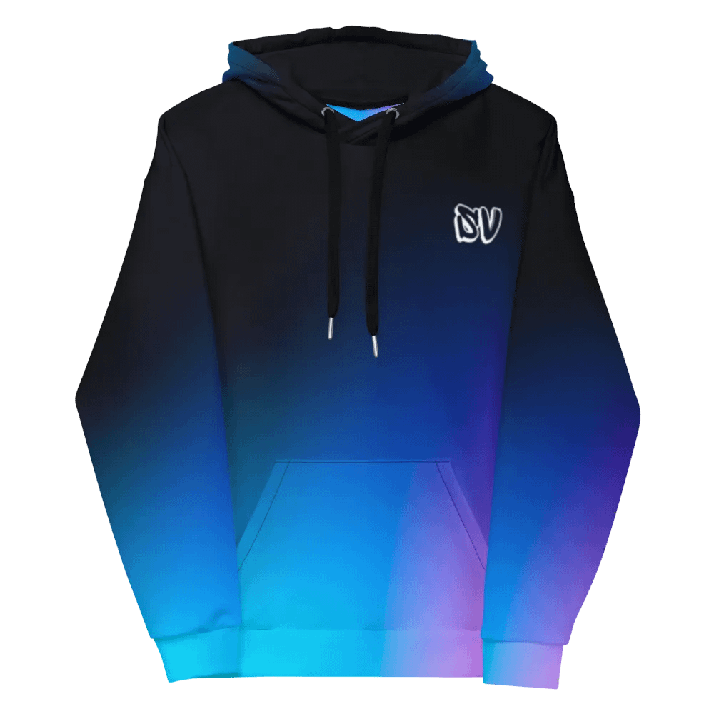 INFINTY X ZERO = ZEROE NEON COLOR FADE STYLE CG_OCE HOODIE product image (12)