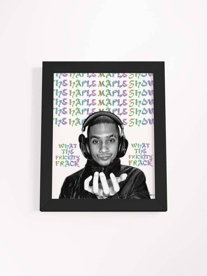Mapler What The Frickity Frack Poster product image (1)