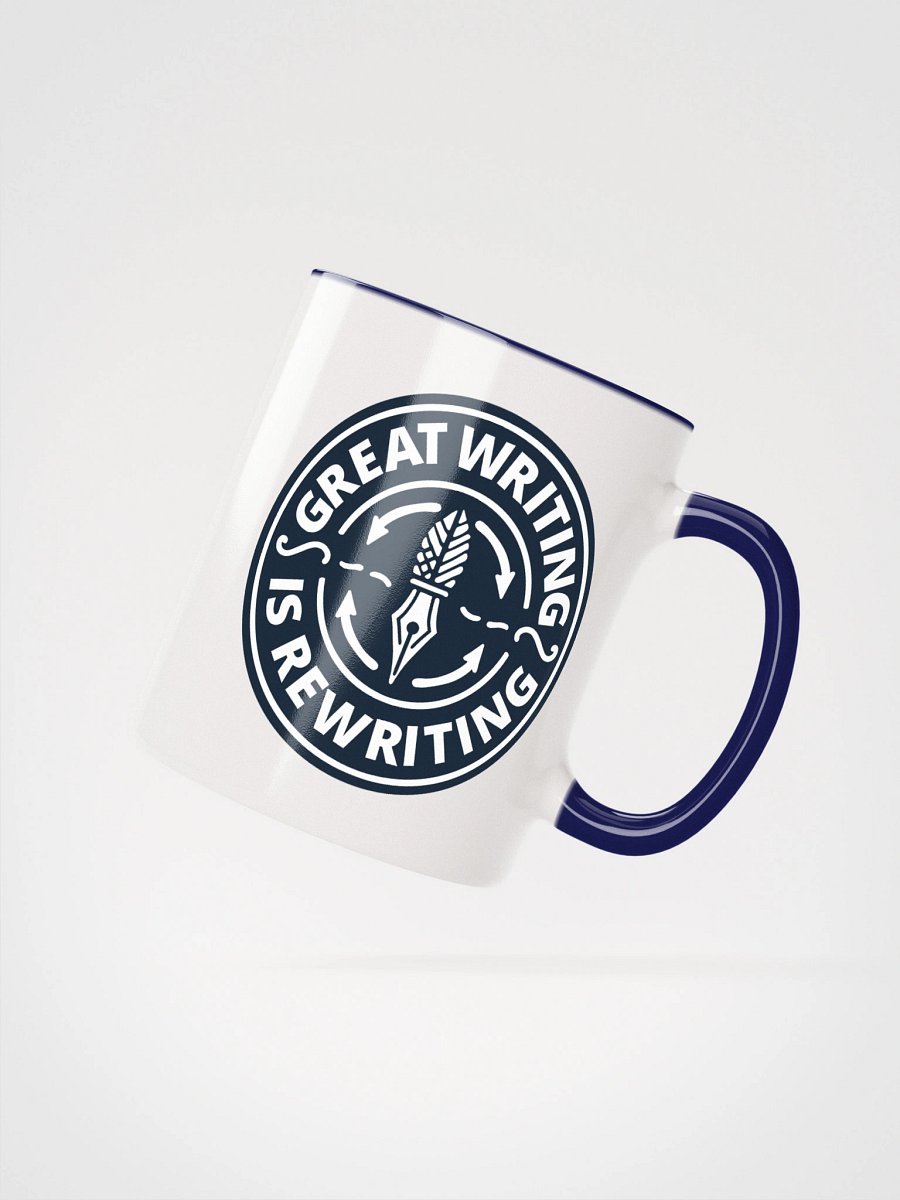 Great Writing Is Rewriting—Ceramic Mug with Color Inside (11 & 15oz) product image (25)