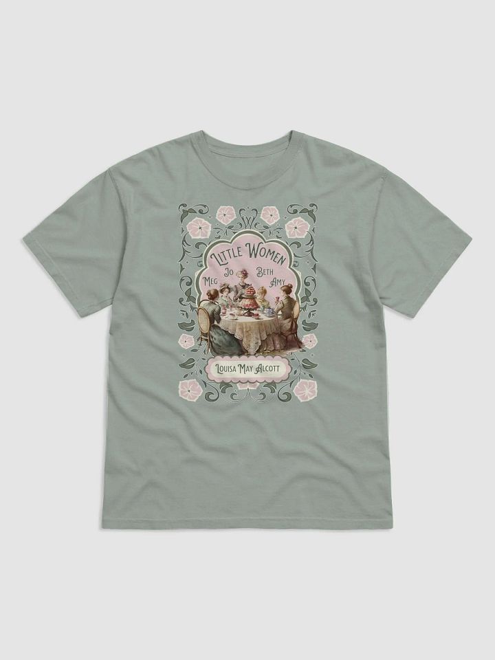Little Women Comfort Colors T-Shirt, Louisa May Alcott Historical Romance, Bookish Literary Fan Art Tee Gift for Her Bookclub Crewneck Shirt product image (3)