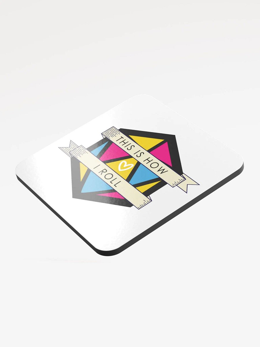 D20 This is How I Role - Pansexual Coaster product image (3)