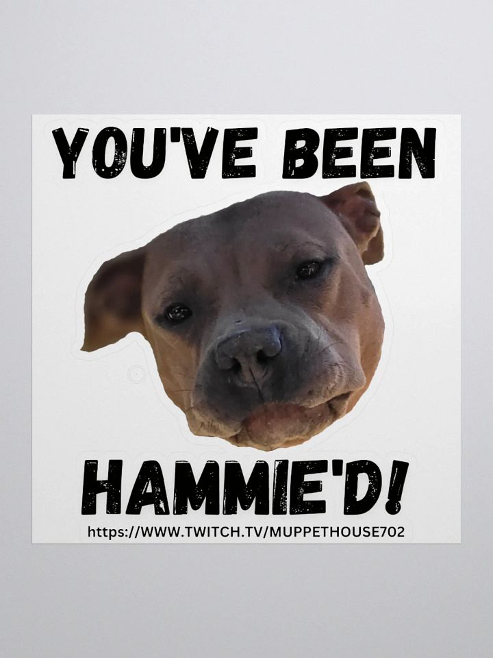 Sticker - Hammie'd product image (1)