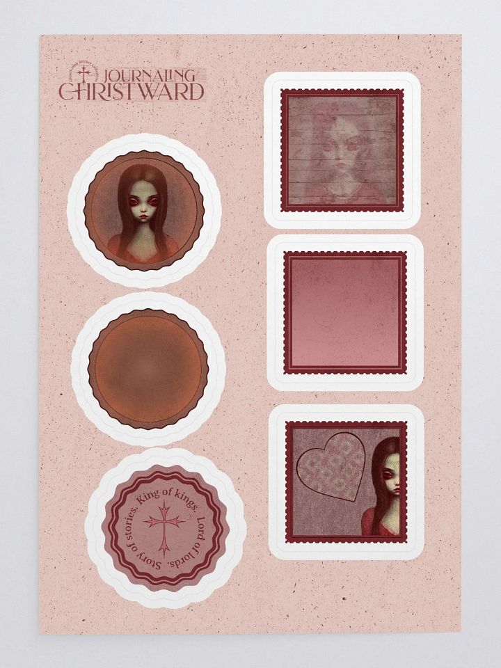 Stamp Stickers (Ghosthaven Collection) product image (2)