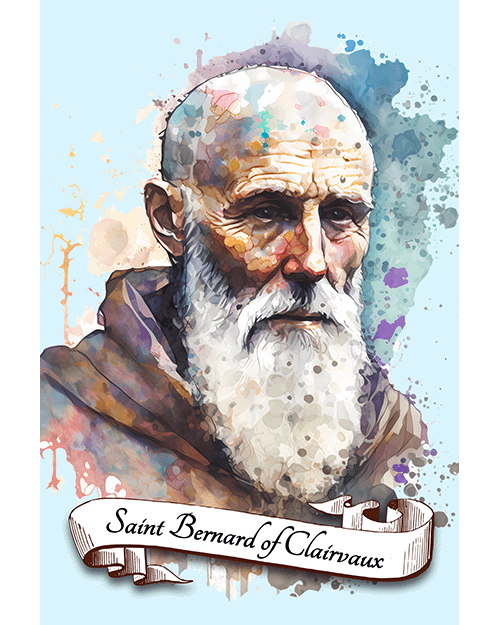 Saint Bernard Of Clairvaux Poster product image (1)