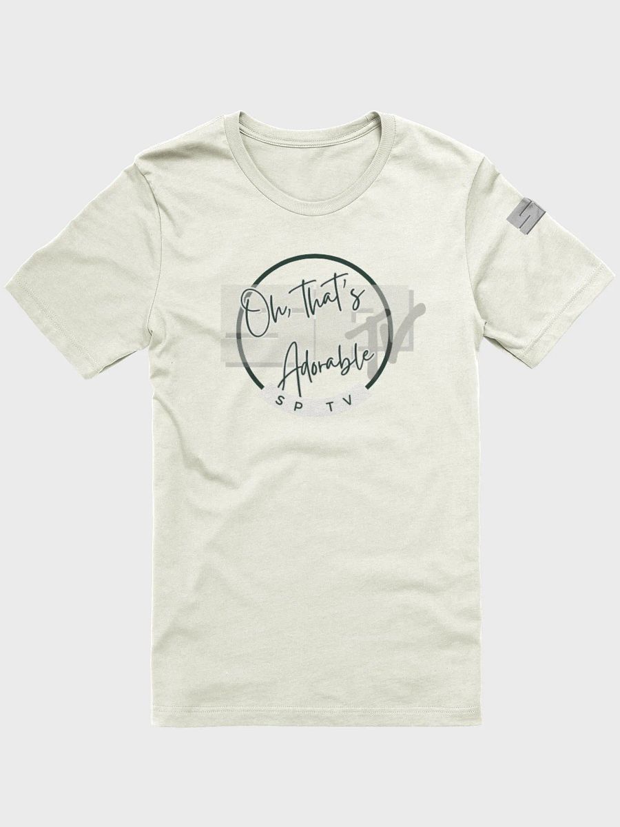 That's Adorable. Circle - logo on sleeve - shirt LIGHT colors product image (6)