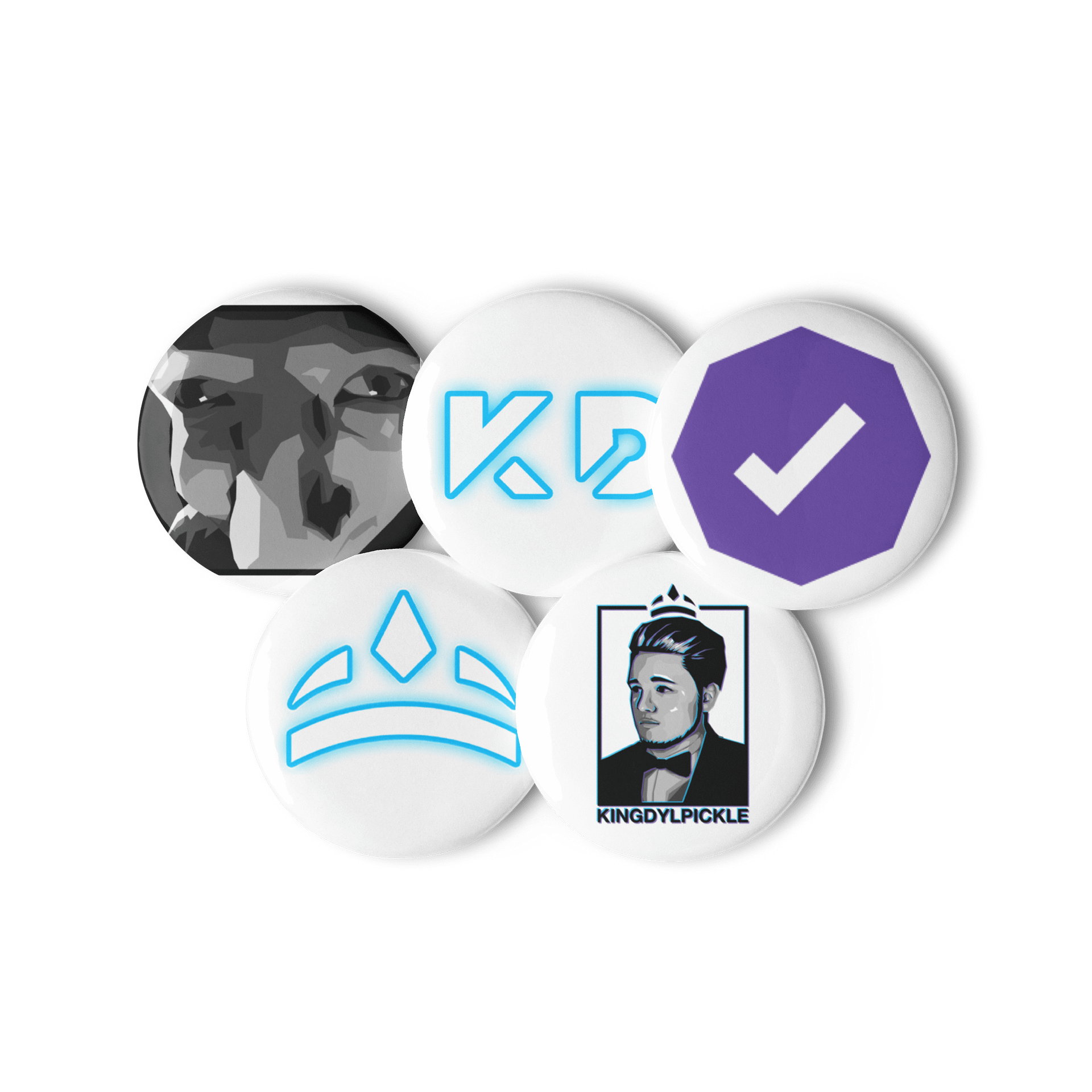 KingDyl 4 Partner Pins product image (3)