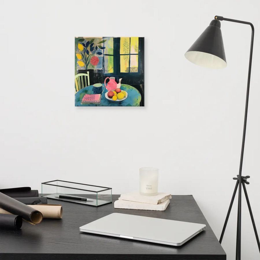 Art2401-28 Kitsch Kitchen Still Life - Canvas Print - sm product image (8)