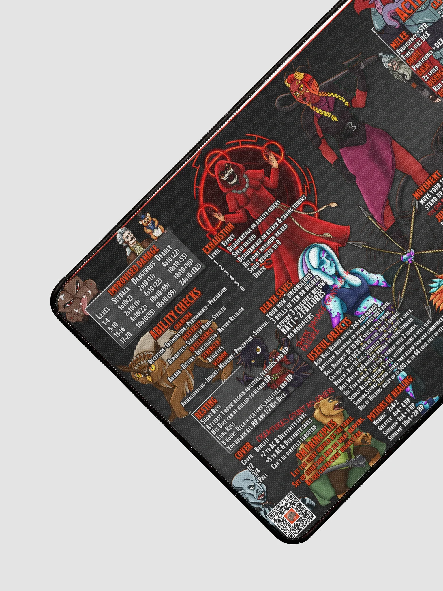 D&D 5e Desk Mat – Couch Characters Edition product image (3)