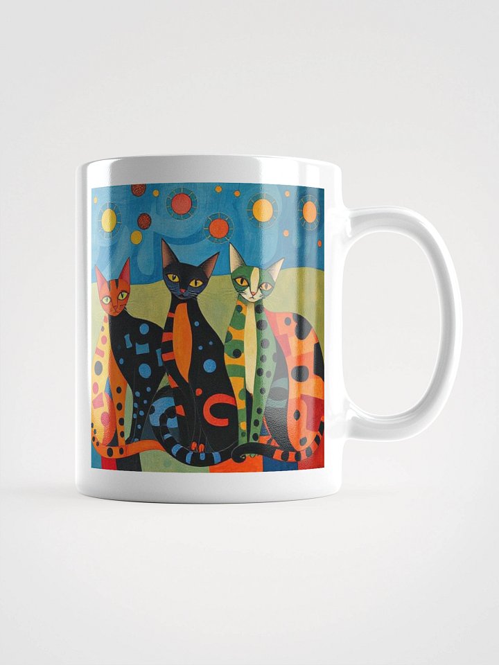 Three Cats Mug product image (1)