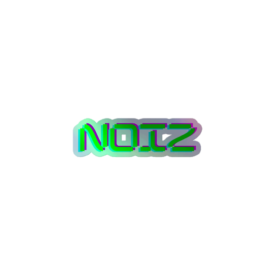 Noiz Holographic Sticker product image (1)