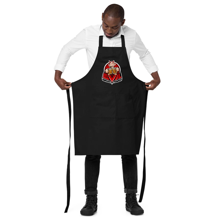 Evil Hairless Monkey Apron product image (2)