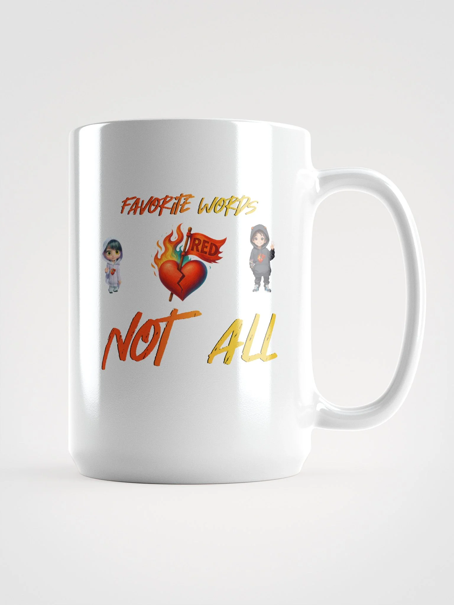 Favorite words, Not all - cup product image (1)