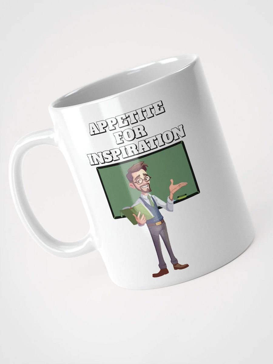 Appetite For Inspiration - Motivation and Inspirational White Coffee Mug product image (2)