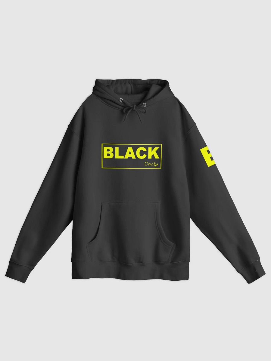 Black By Omega - Yellow | Premium Pullover Hoodie product image (1)