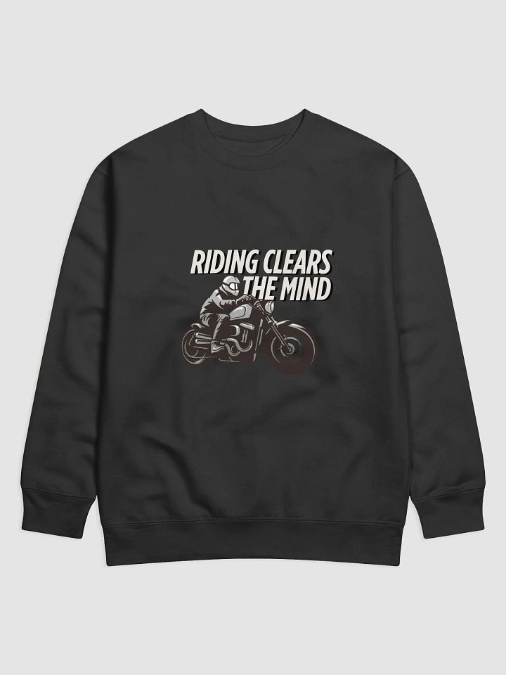 Mindful Ride Monochrome Sweatshirt | Riding clears the mind. product image (3)