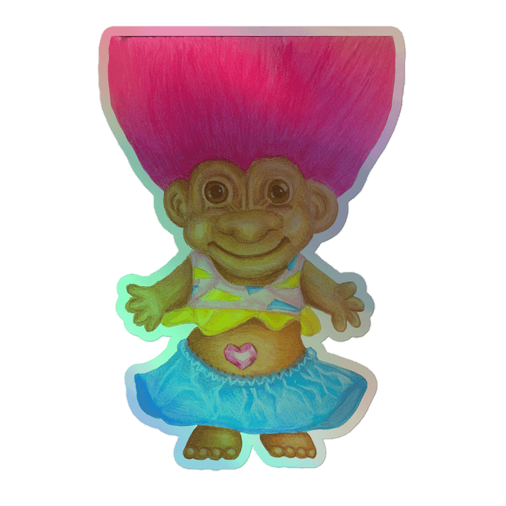 Treasure Troll Holo Sticker product image (2)