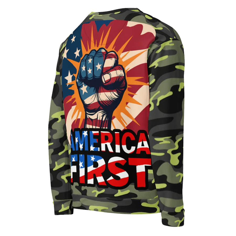 Sweatshirt: America First product image (5)