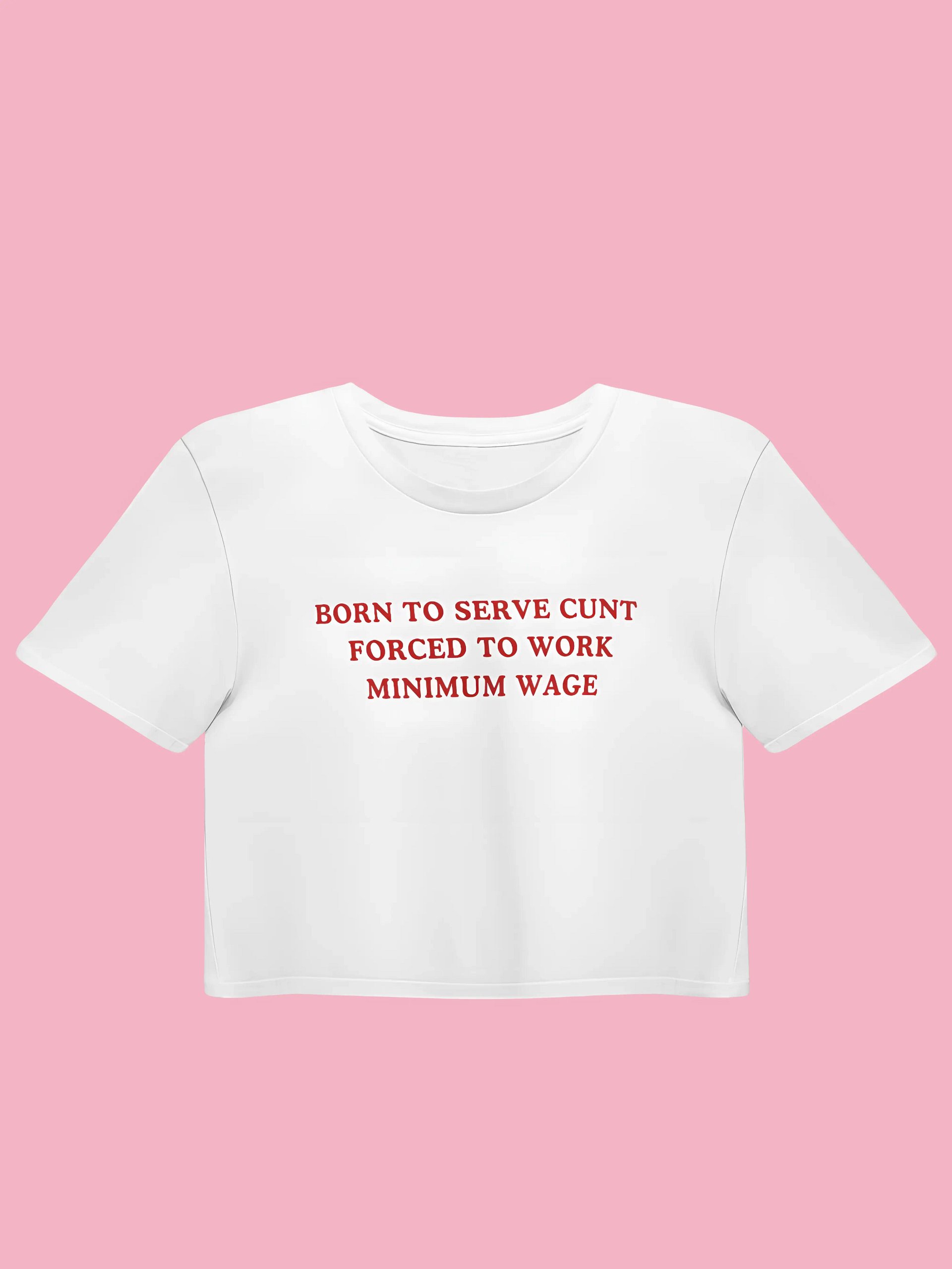 Born to Serve Crop Top product image (1)