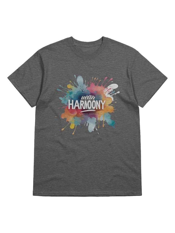 Harmonious Splash Tee, Artistic Style Gift, Creative Statement Shirt product image (1)