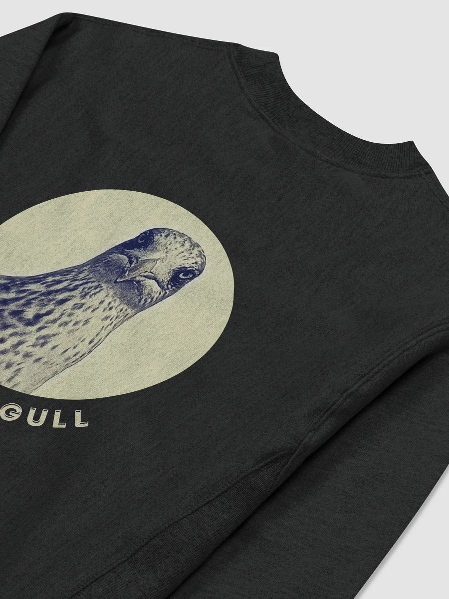 Gavin the Gull Cult Cotton Max Sweatshirt in Black product image (4)