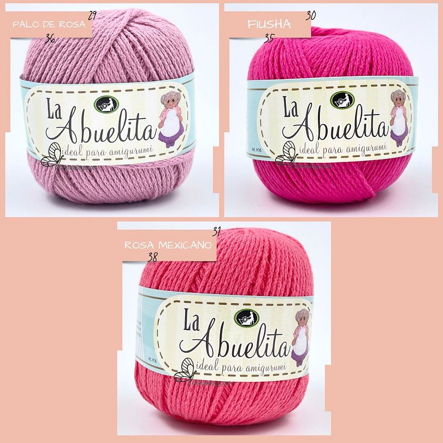 LA ABUELITA – 50g (120yds) 100% Cotton Yarn | Perfect for Amigurumi product image (8)