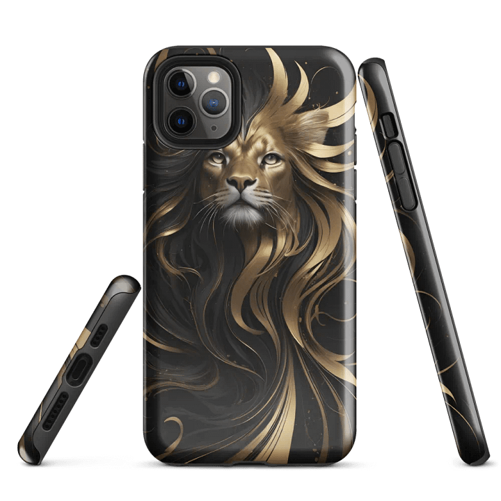 Tough Case for iPhone® – The golden Lion product image (5)