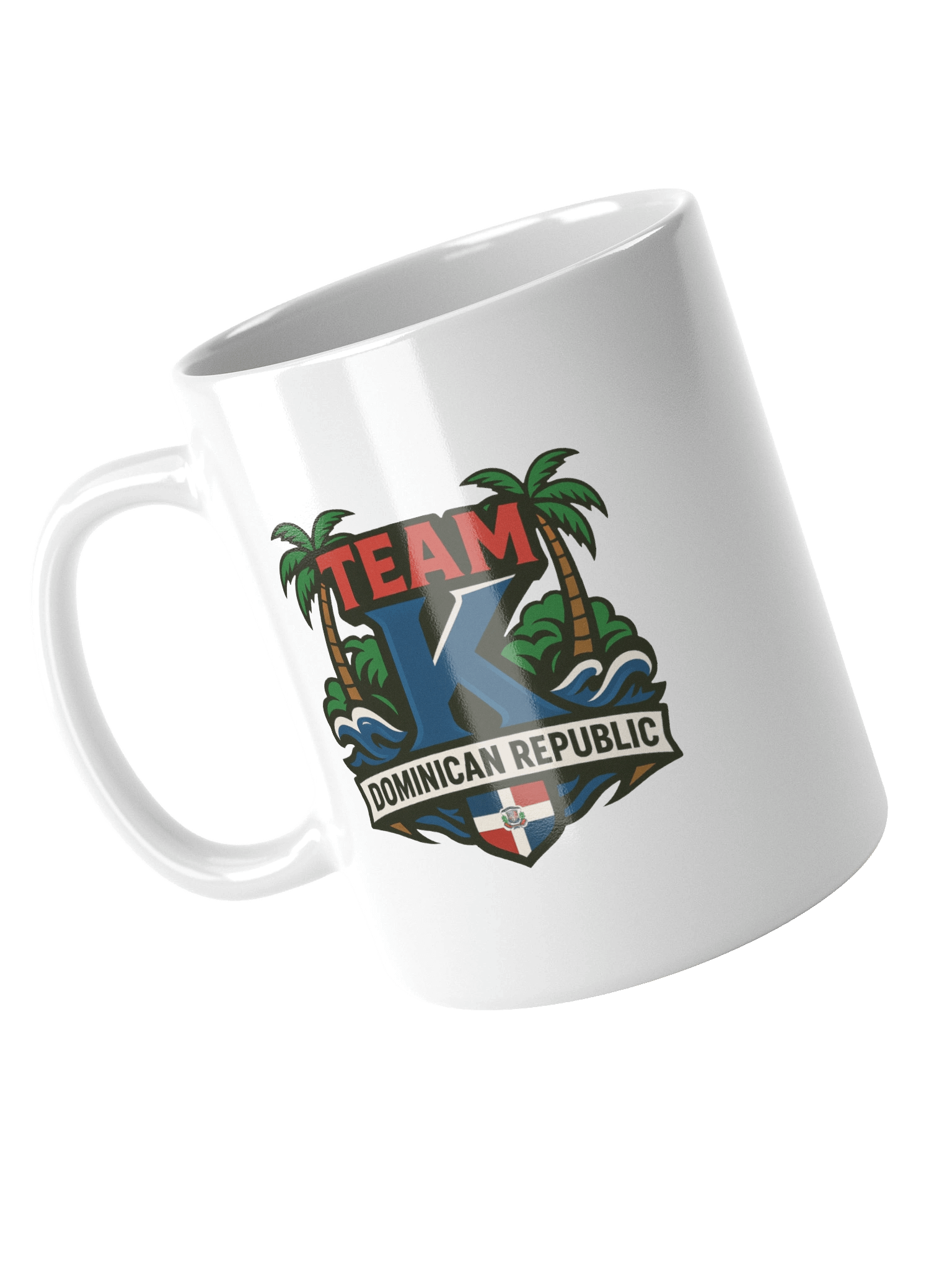 TEAM K Dominican Republic White Mug product image (9)