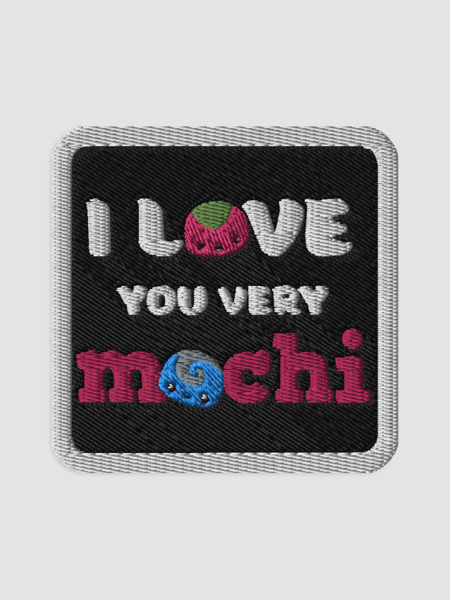 [PapaMochi_Isaac] Embroidered Patches - Square 3″×3″ product image (1)