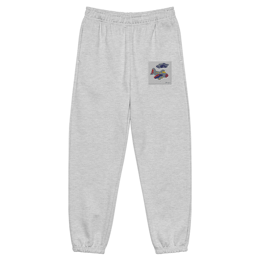 Kid Airplane (Bella+Canvas Unisex Heavyweight Sweatpants) product image (4)