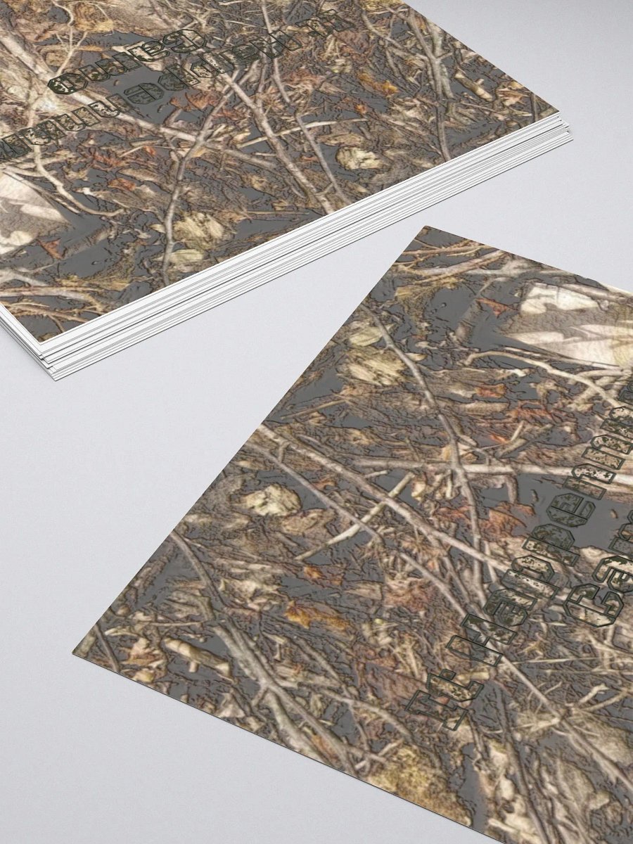 Kiss Cut Stickers - Dead Split - It Happennnns Camo product image (4)