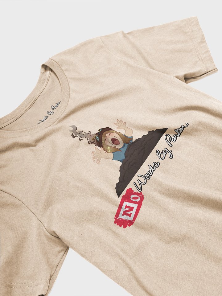 "No Words By Parker" T-shirt (lightweight) product image (2)