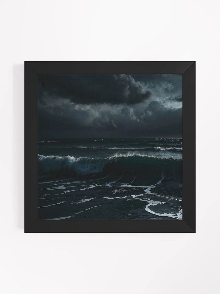 Nocturnal Waves Framed Print product image (4)