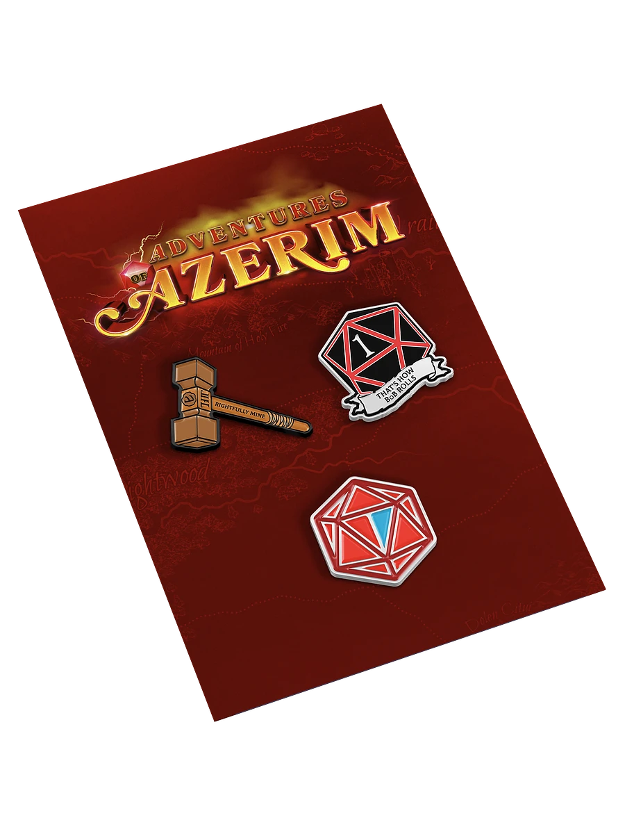 Adventures of Azerim Pin Set product image (1)