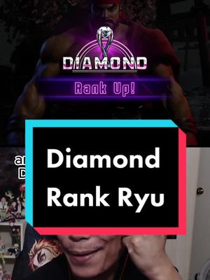 We hit Diamond rank with Ryu for his birthday 👐🔥 🎉 next we shoot for Master #streetfighter #streetfighter6 #sf6 