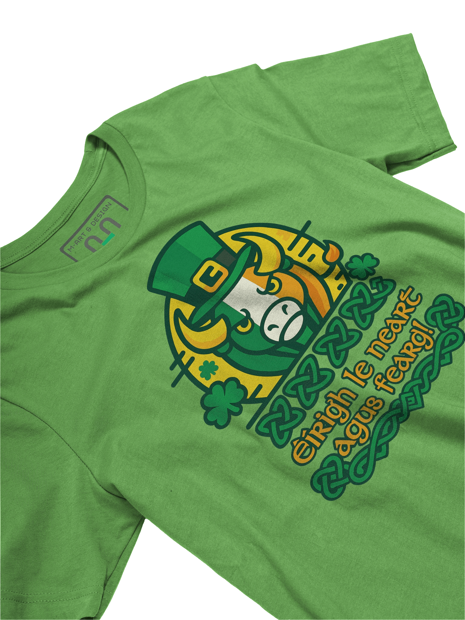 Éirigh Power Tee – Celtic Fury Meets Street Art Swagger" product image (2)