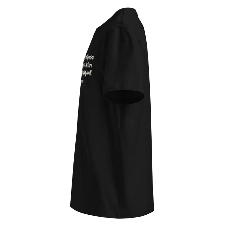 Migraines, Fire in My Eyeball, Black Tee product image (2)