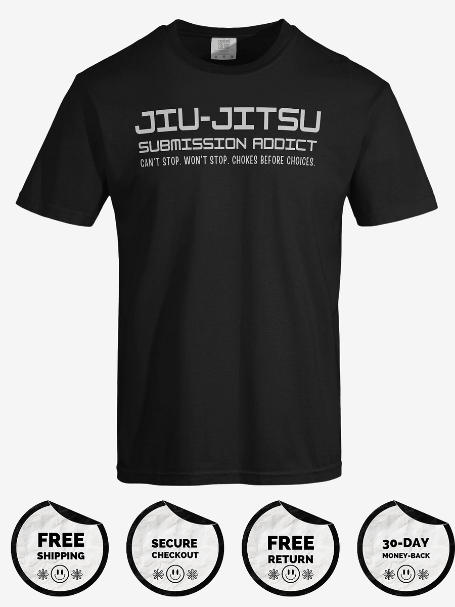 Jiu Jitsu SUBMISSION ADDICT DTG Printed T-Shirt! product image (1)