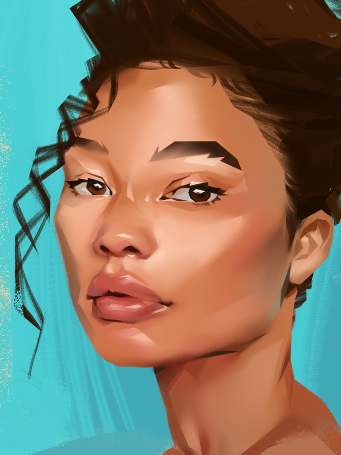 Your Portrait • Digital Painting product image (1)