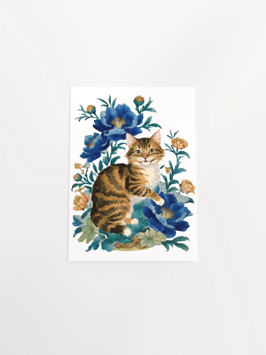 Whiskers Among Flowers Poster product image (24)