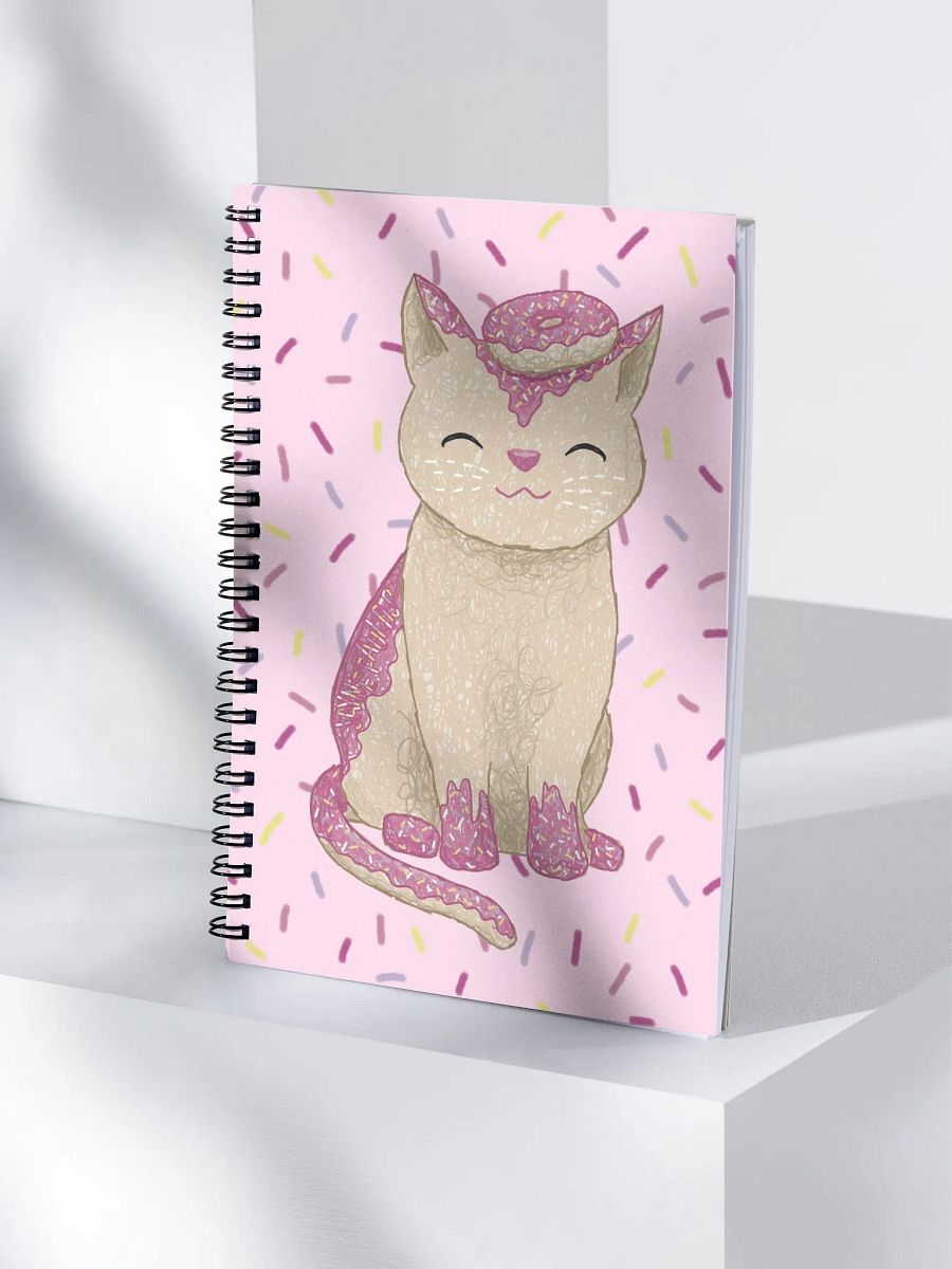 Lottie's Doughnut Cat Notebook product image (4)